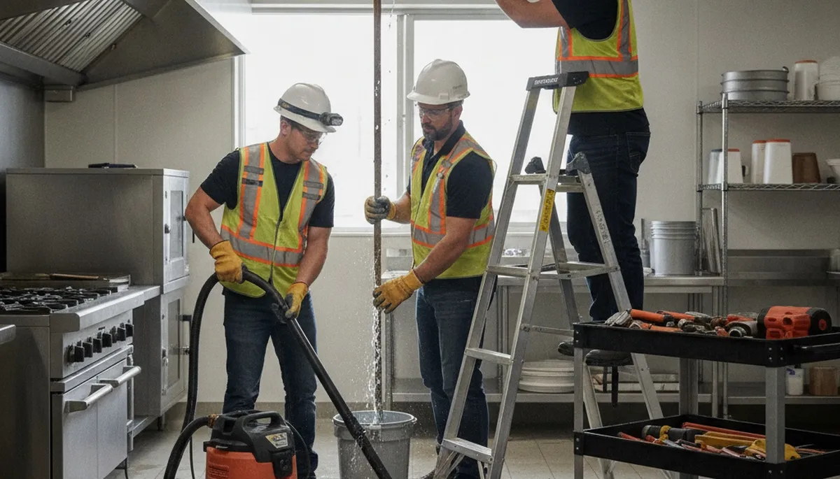 Burlington, MA plumber providing emergency plumbing repairs for burst pipes, leaks, and water heater issues