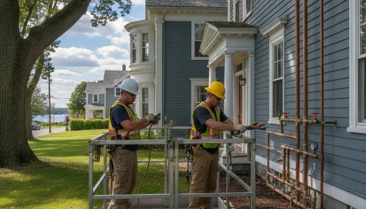 Burlington, MA plumber repairs residential plumbing issues for local homeowners