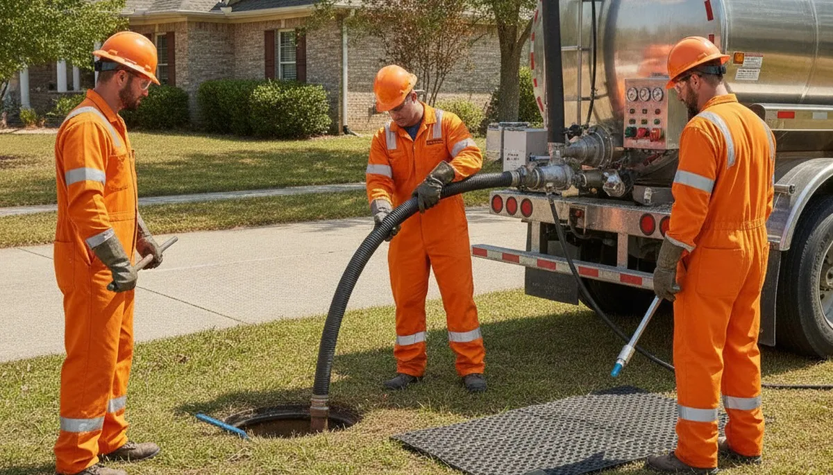 Septic pumping service for Burlington, MA homes by local plumbers